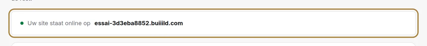 Waar uw website vandaag leeft.