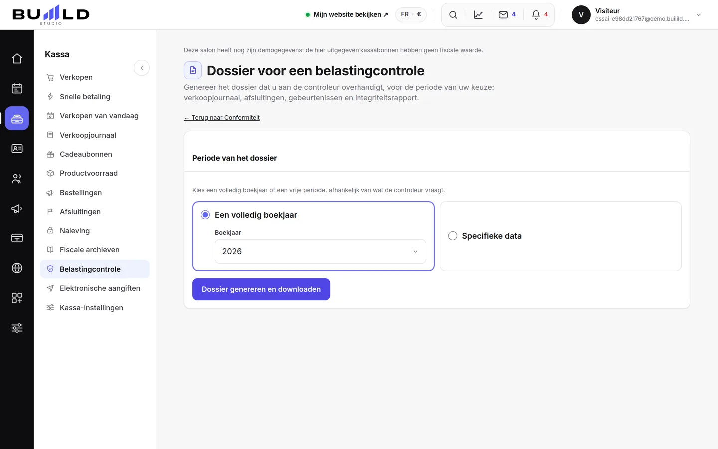Het belastingcontroledossier. | Buiiild.com