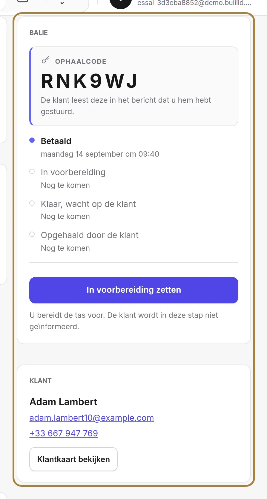 Wat nu moet gebeuren: de actiekolom.