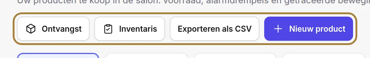 De dagelijkse handelingen.