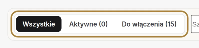 „Aktywne”: to, co klientki otrzymują obecnie.
