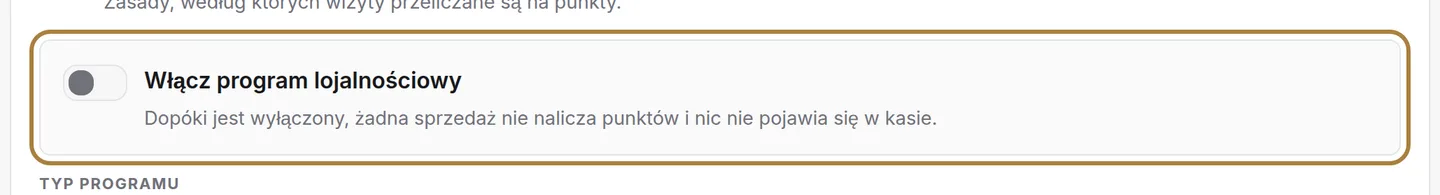 Nic się nie kumuluje, dopóki program jest wyłączony.