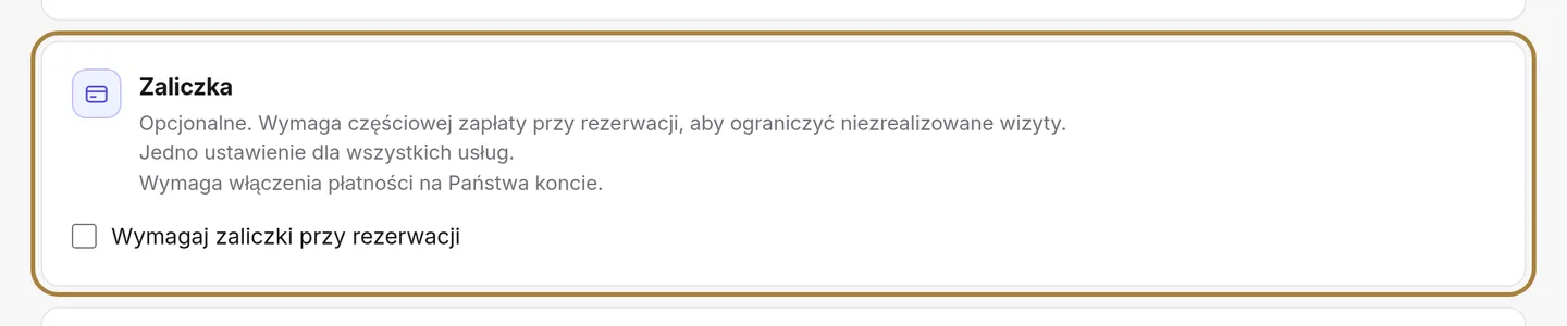 Zadatek: kwota, próg, grupa docelowa, zwrot.