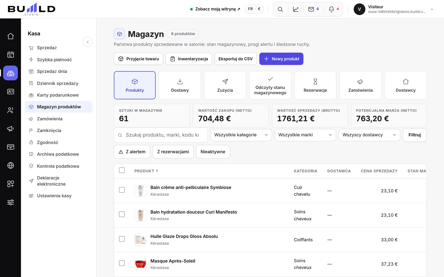 Zarządzanie magazynem | Buiiild.com