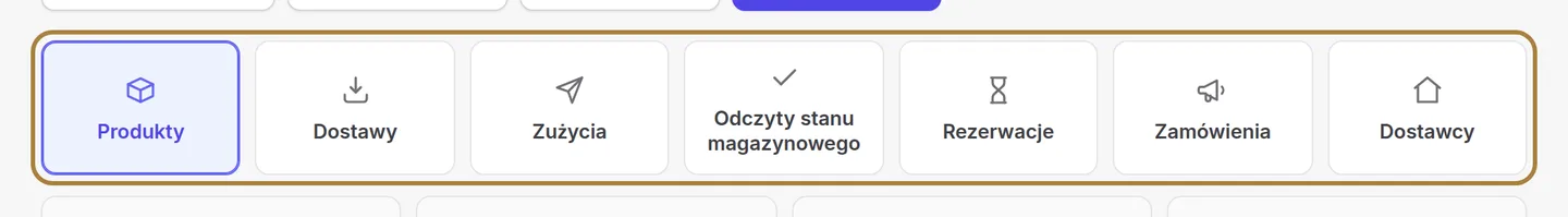 Wszystko, co porusza się wokół asortymentu.