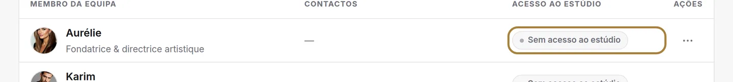 Trabalhar aqui não é abrir o software: o acesso dá-se à parte.