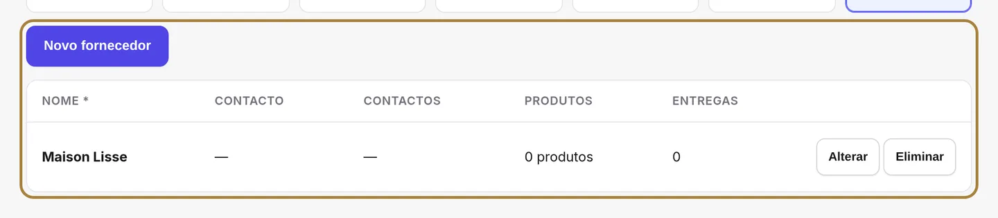 O seu livro de contactos.