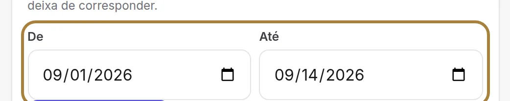 O arquivo de um período: duas datas, um ficheiro.