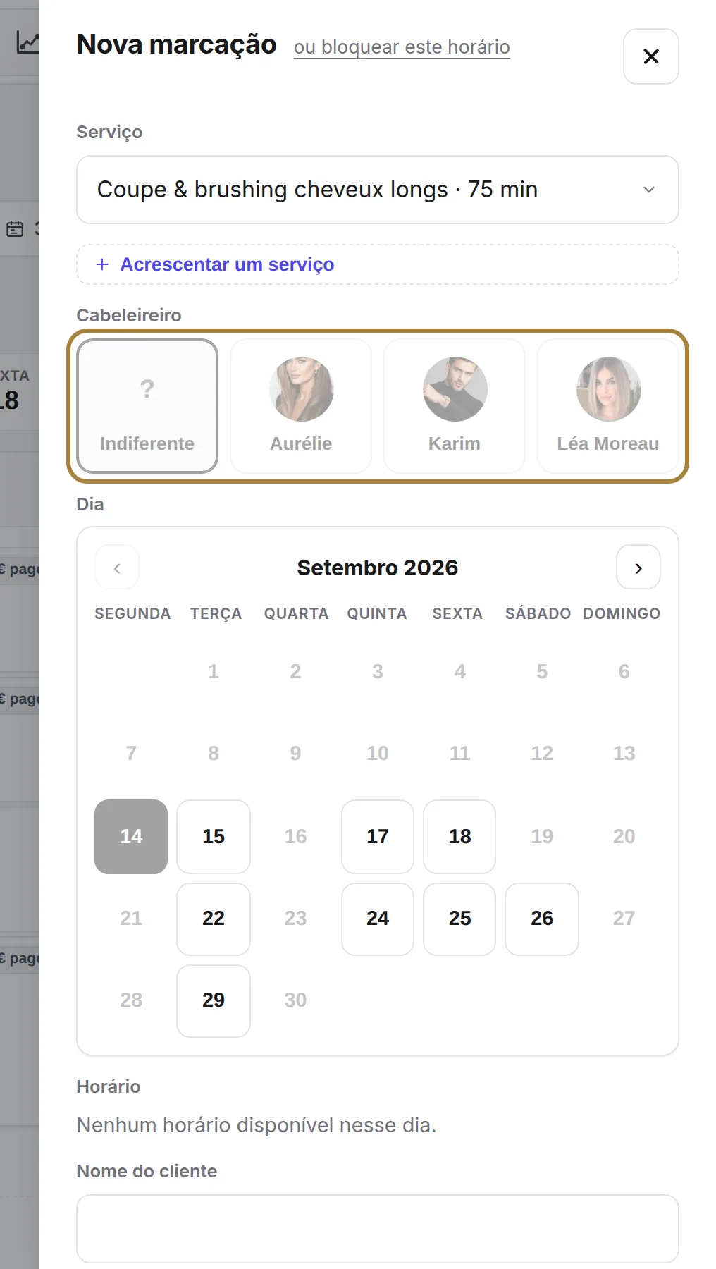 2. O profissional: uma cadeira precisa, ou «Indiferente».