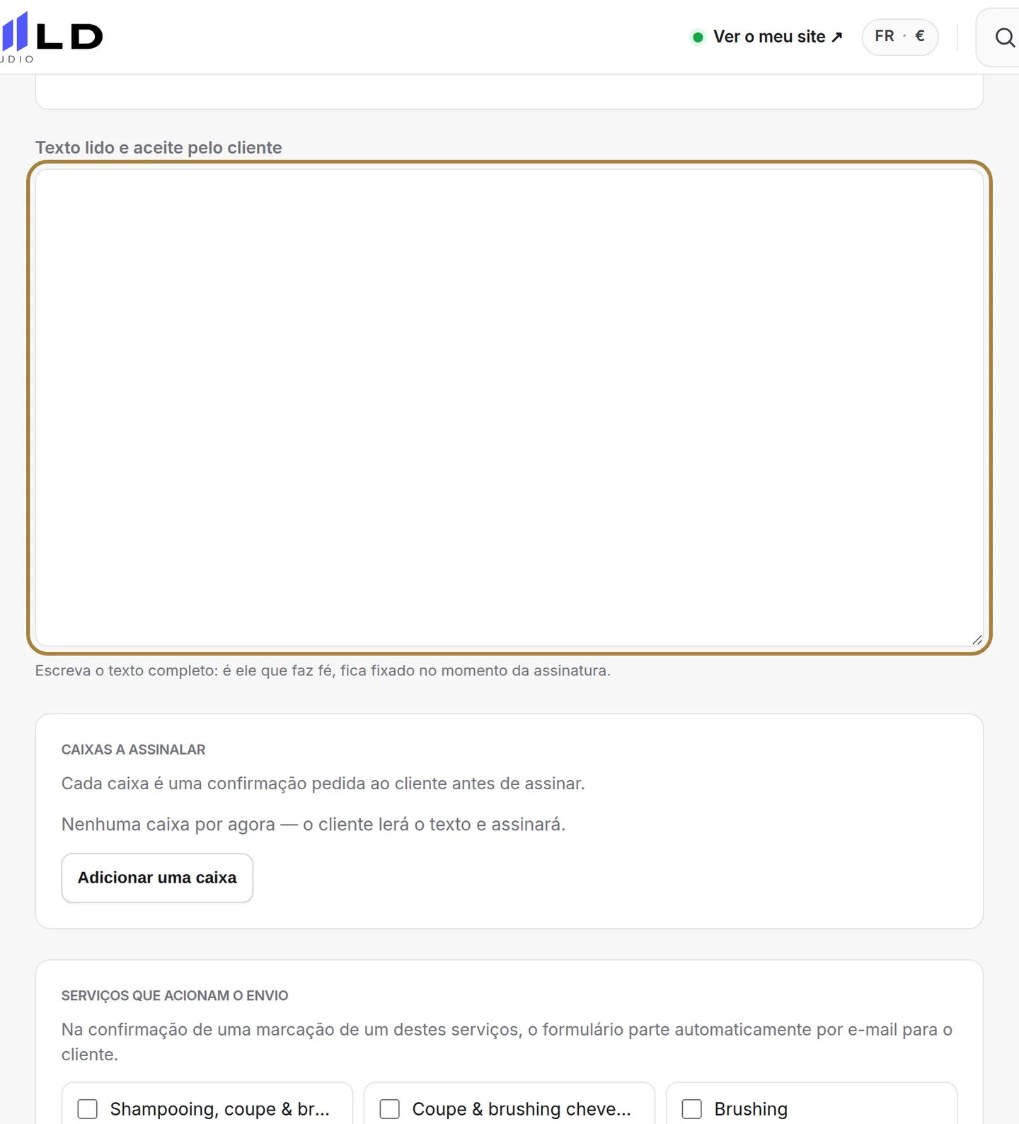 O texto que compromete, e as perguntas a fazer antes.