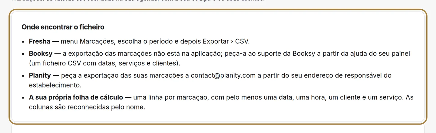 Onde encontrar o ficheiro, consoante o software. | Buiiild.com