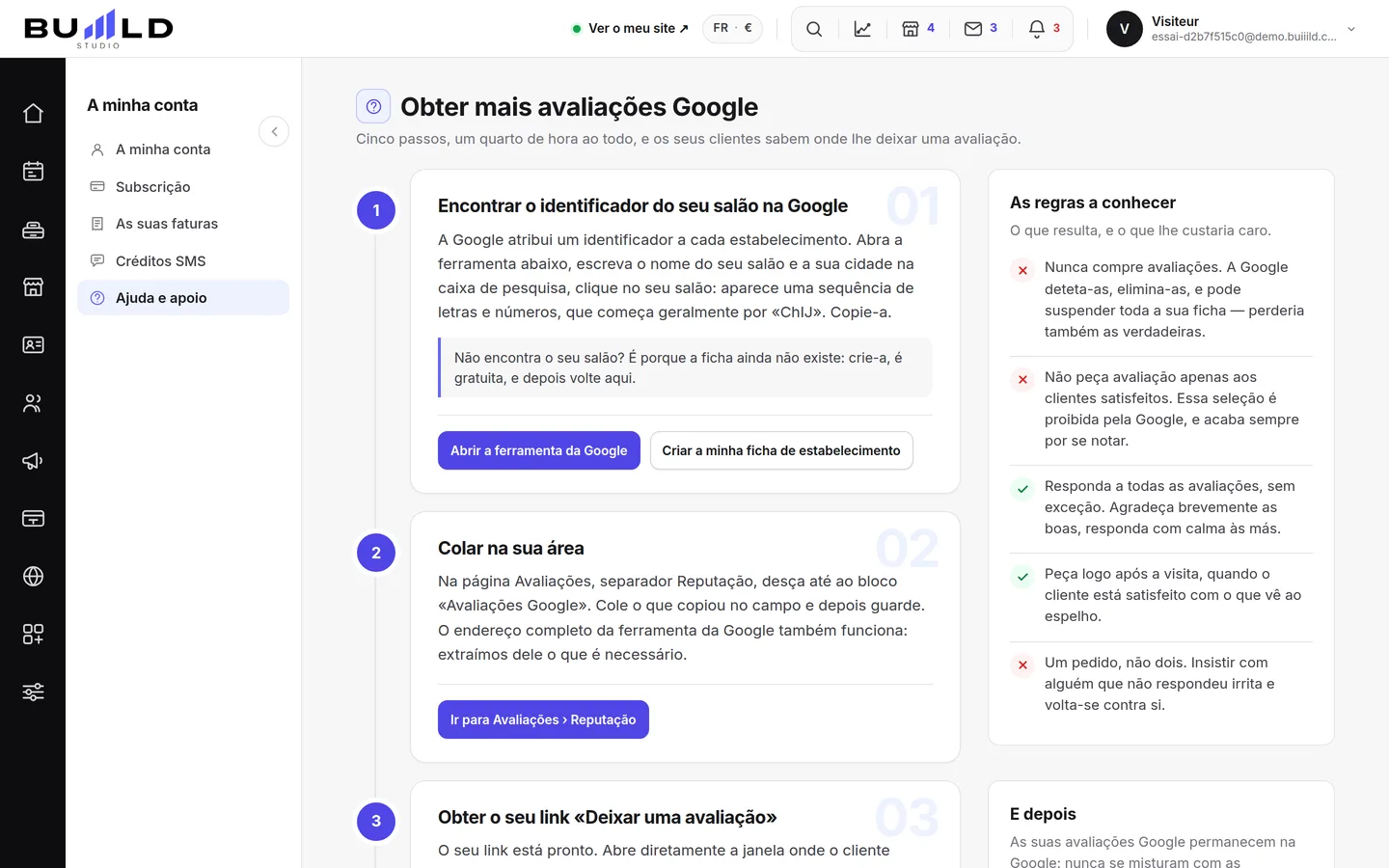 Avaliações de clientes | Buiiild.com