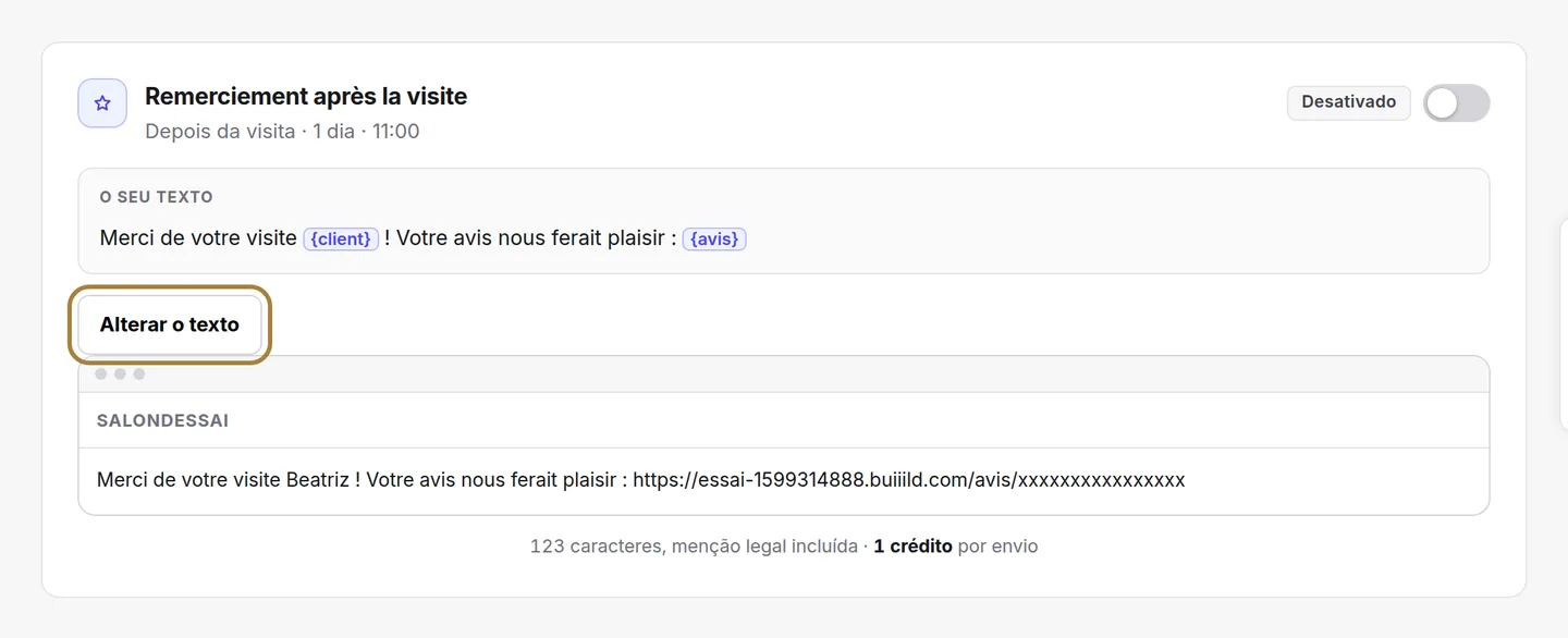 Reescrever o texto com as suas palavras.