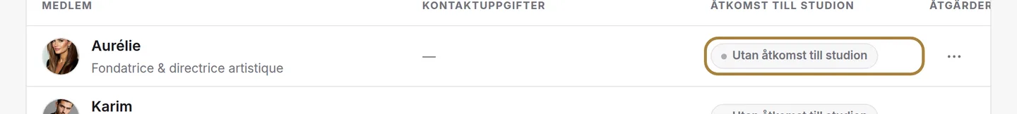 Att jobba här är inte samma sak som att öppna programvaran: tillgången ges separat.