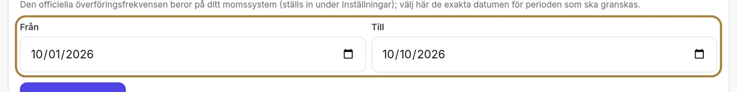 Perioden att granska. | Buiiild.com