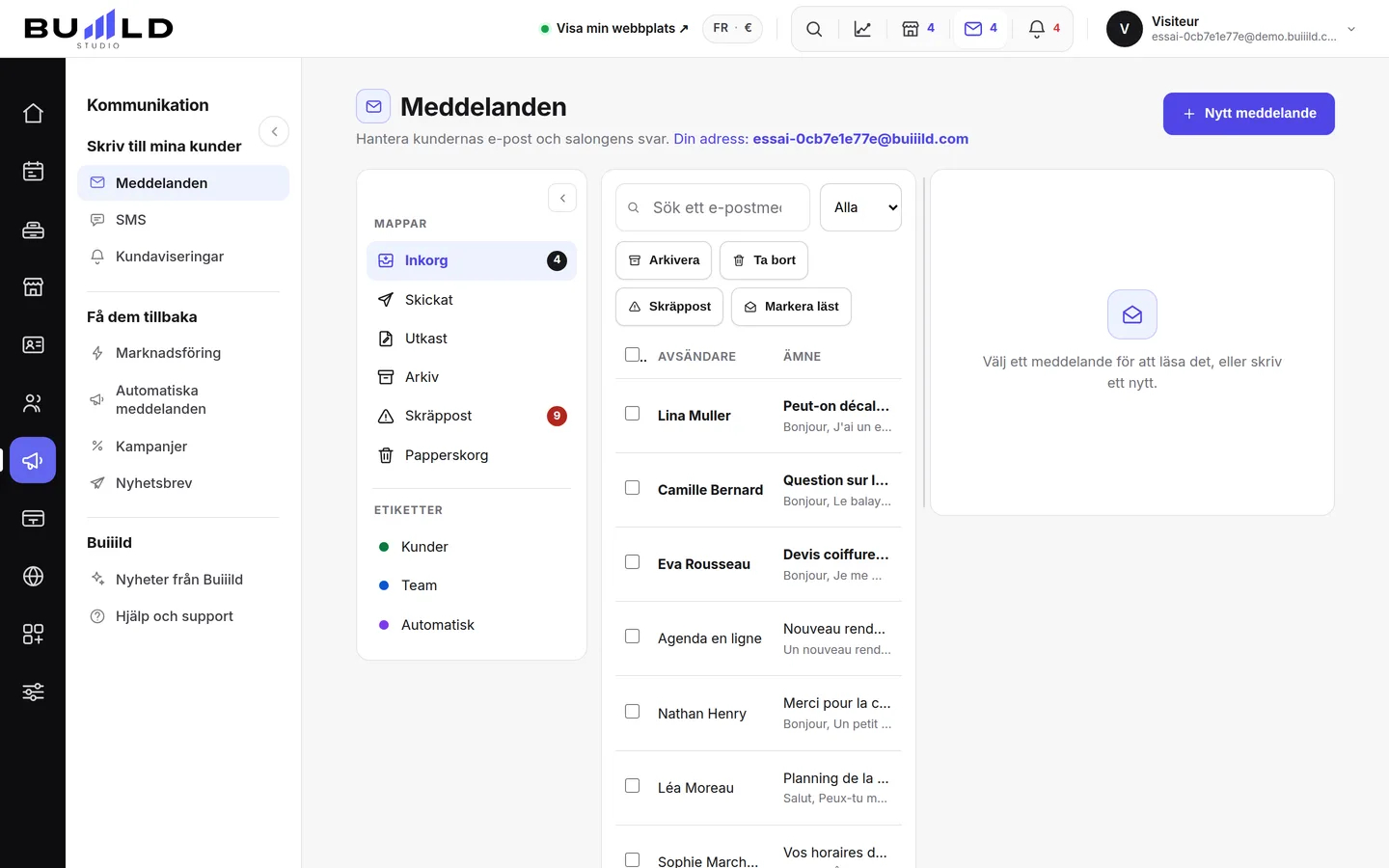 Meddelanden | Buiiild.com