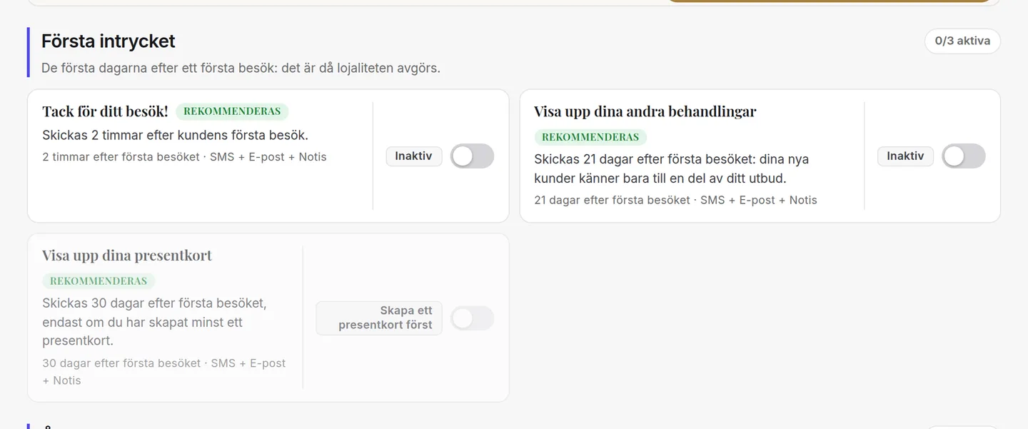 Vad det har gett dig.