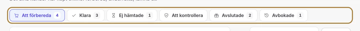 Följa framstegen.