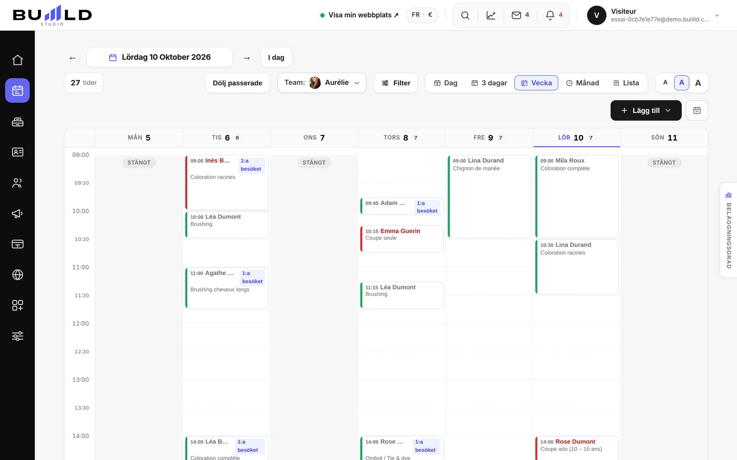 Teamkalender | Buiiild.com
