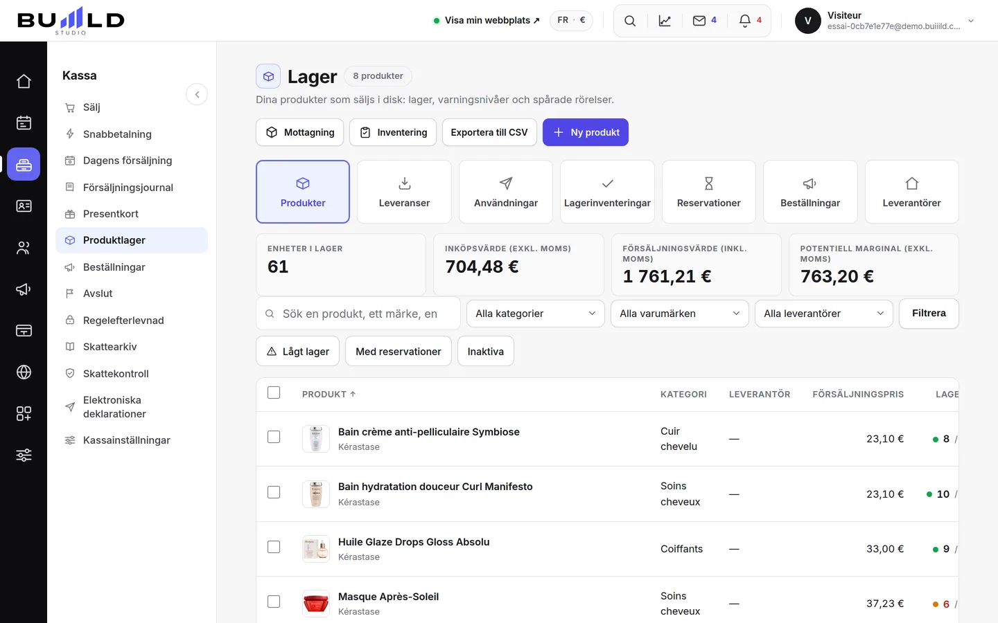 Lagerhantering | Buiiild.com