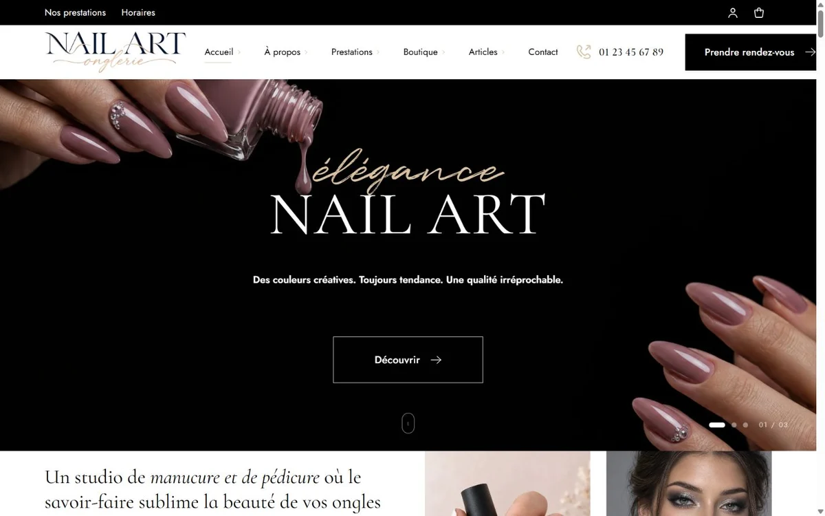 See the website NAIL ART | Buiiild.com