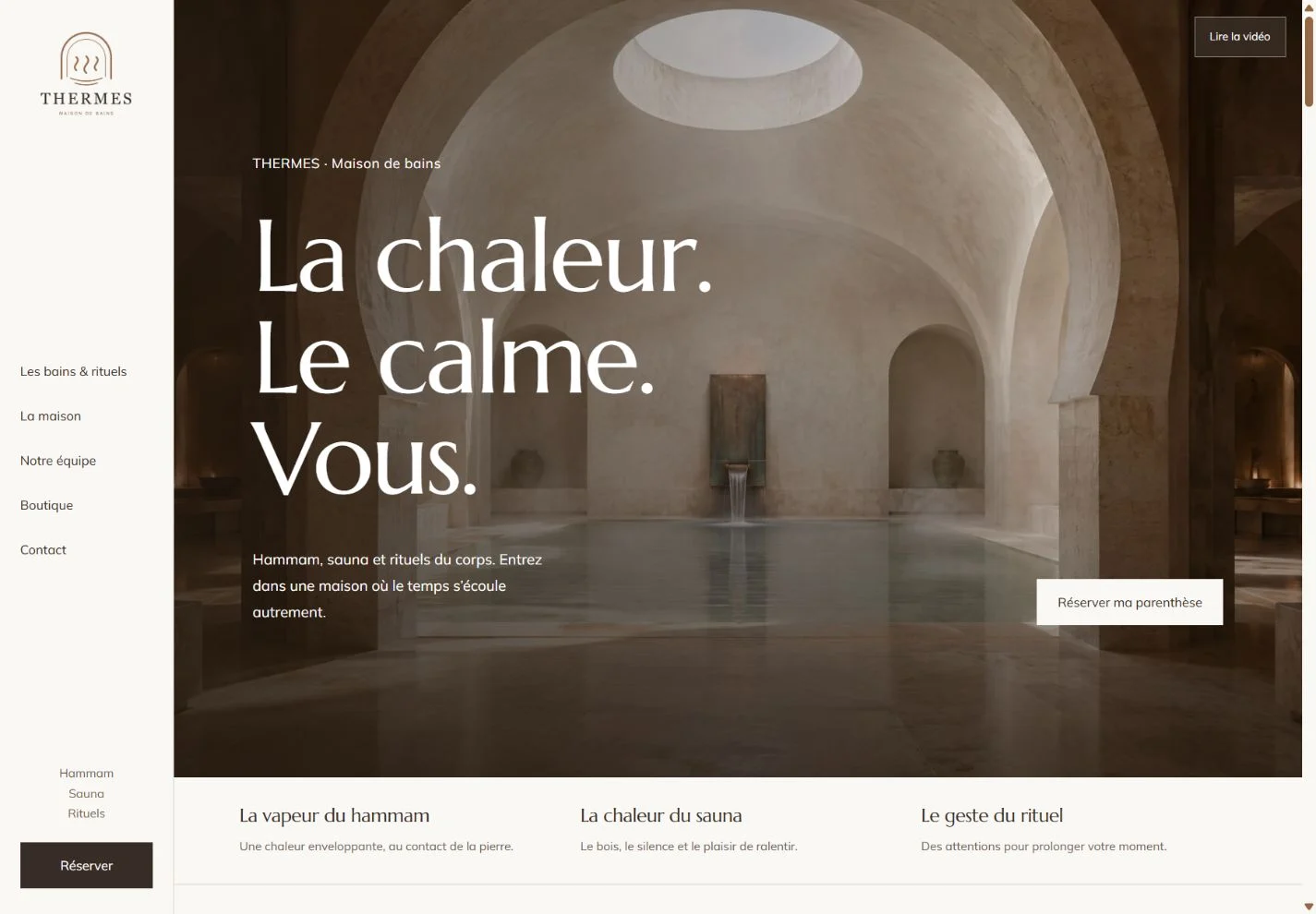 See the website THERMES | Buiiild.com