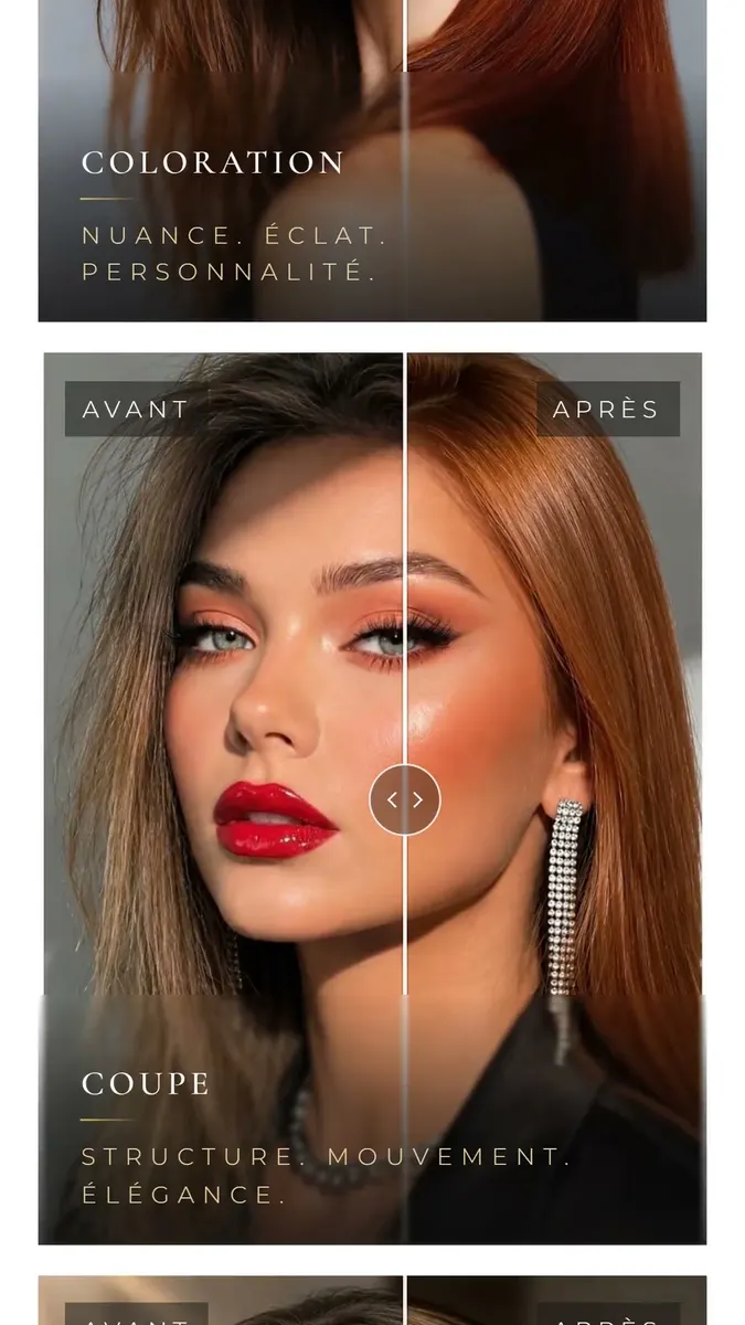 Still from the Buiiild video posted on TikTok: before and after a colour treatment | Buiiild.com